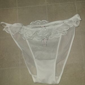 NWT Victoria secret white pantie
